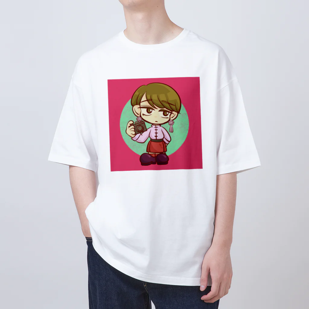 yuzuruuuuuuuuuuのぜんちゃん オーバーサイズTシャツ