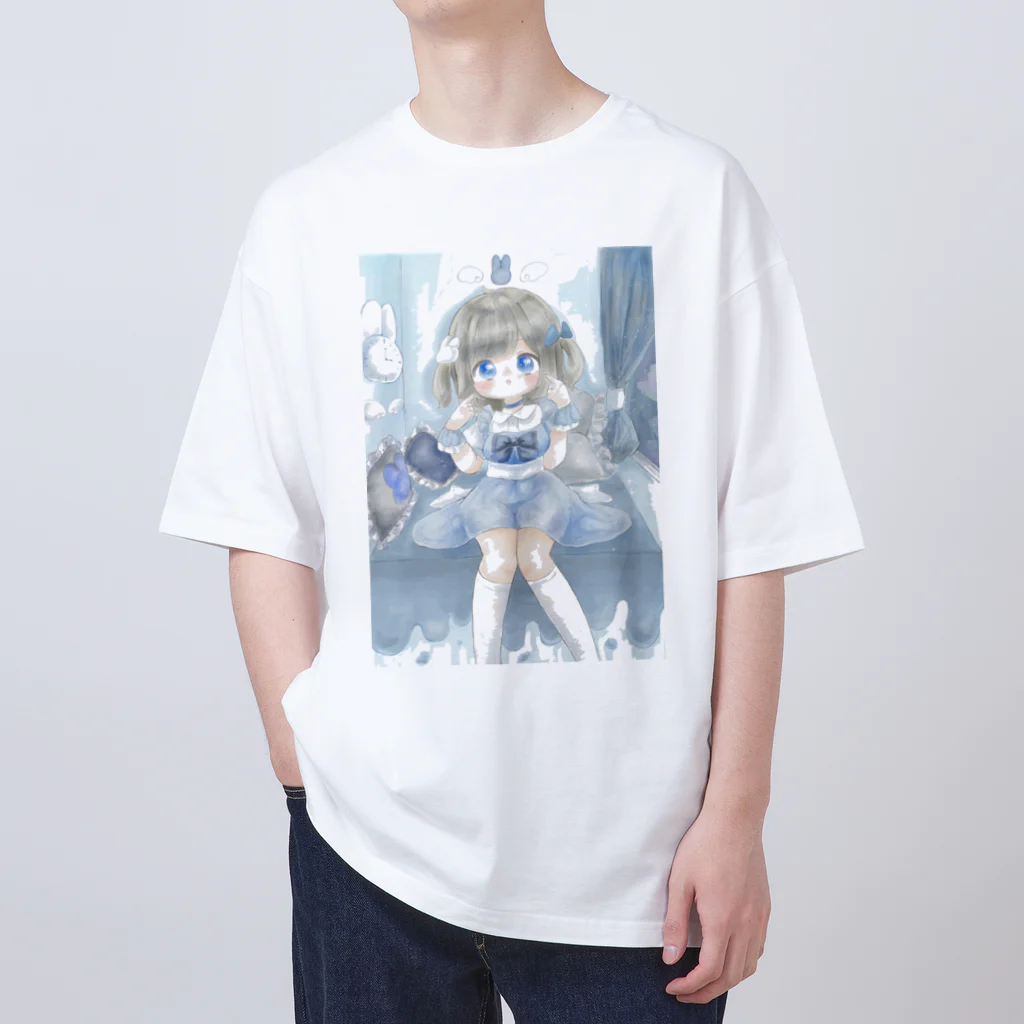 ありすちゃんのきぐるみのみずいろちゃん Oversized T-Shirt