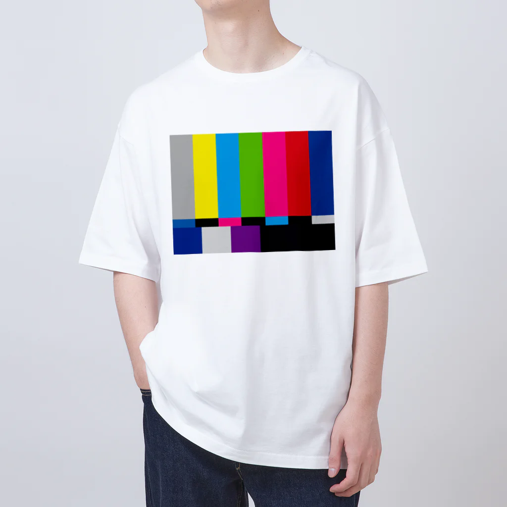 ユメデマデのカラーバー Oversized T-Shirt