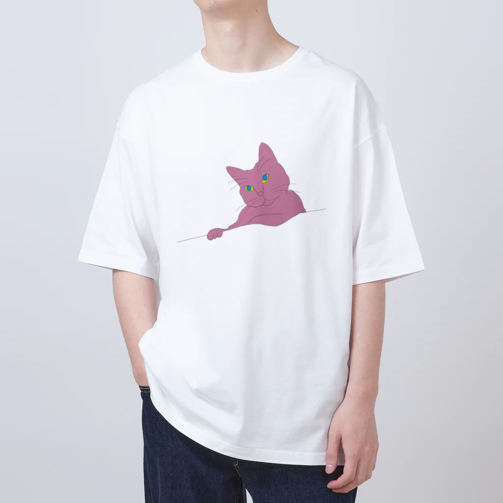 dzdzdzのPINK CAT Oversized T-Shirt