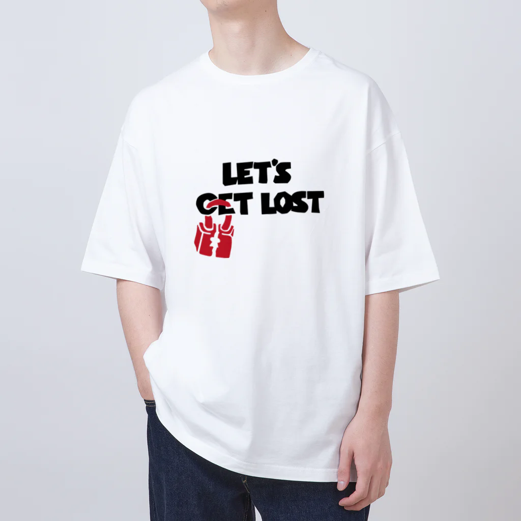 R.MuttのLet's Get Lost オーバーサイズTシャツ