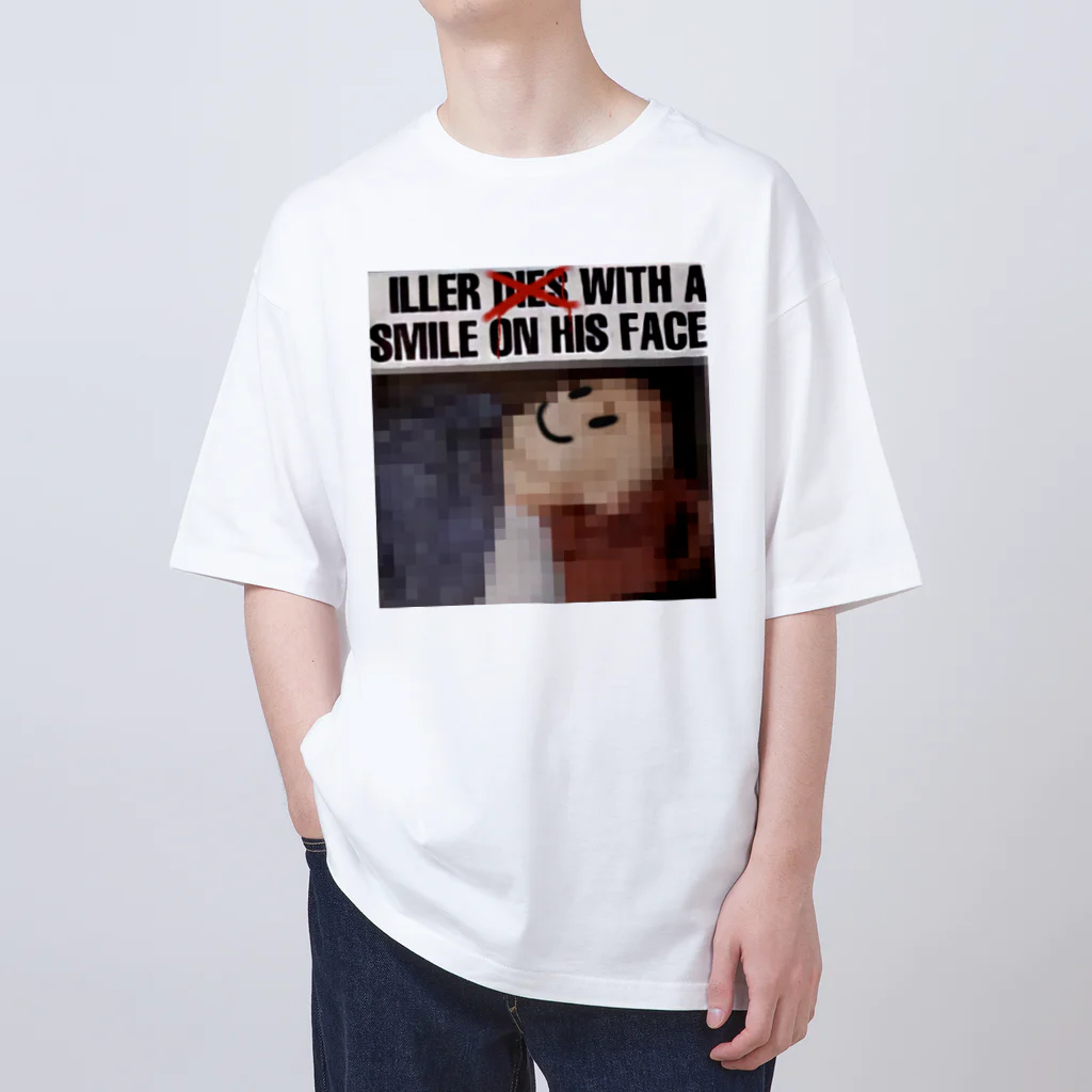 RAF NERDのILLER D**S WITH A SMILE ON HIT FACE Oversized T-Shirt