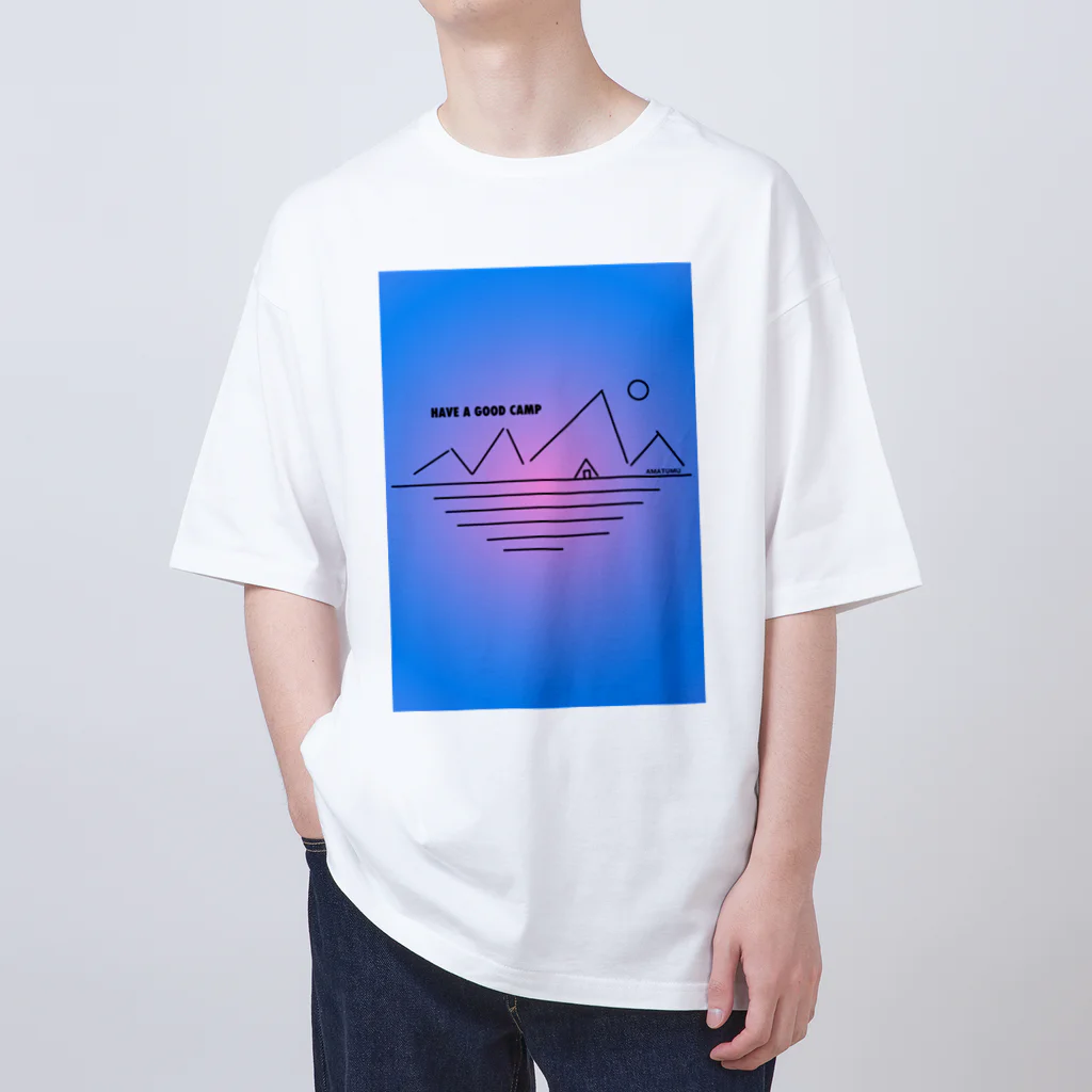 AMATUMU_CAMPのAMATUMU.Tシャツ.ロンT オーバーサイズTシャツ