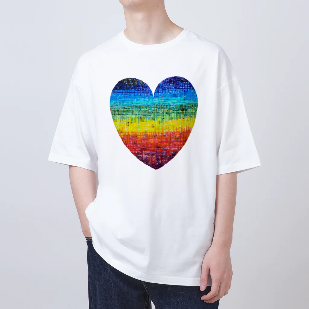 nissyheartのマルカツハート Oversized T-Shirt