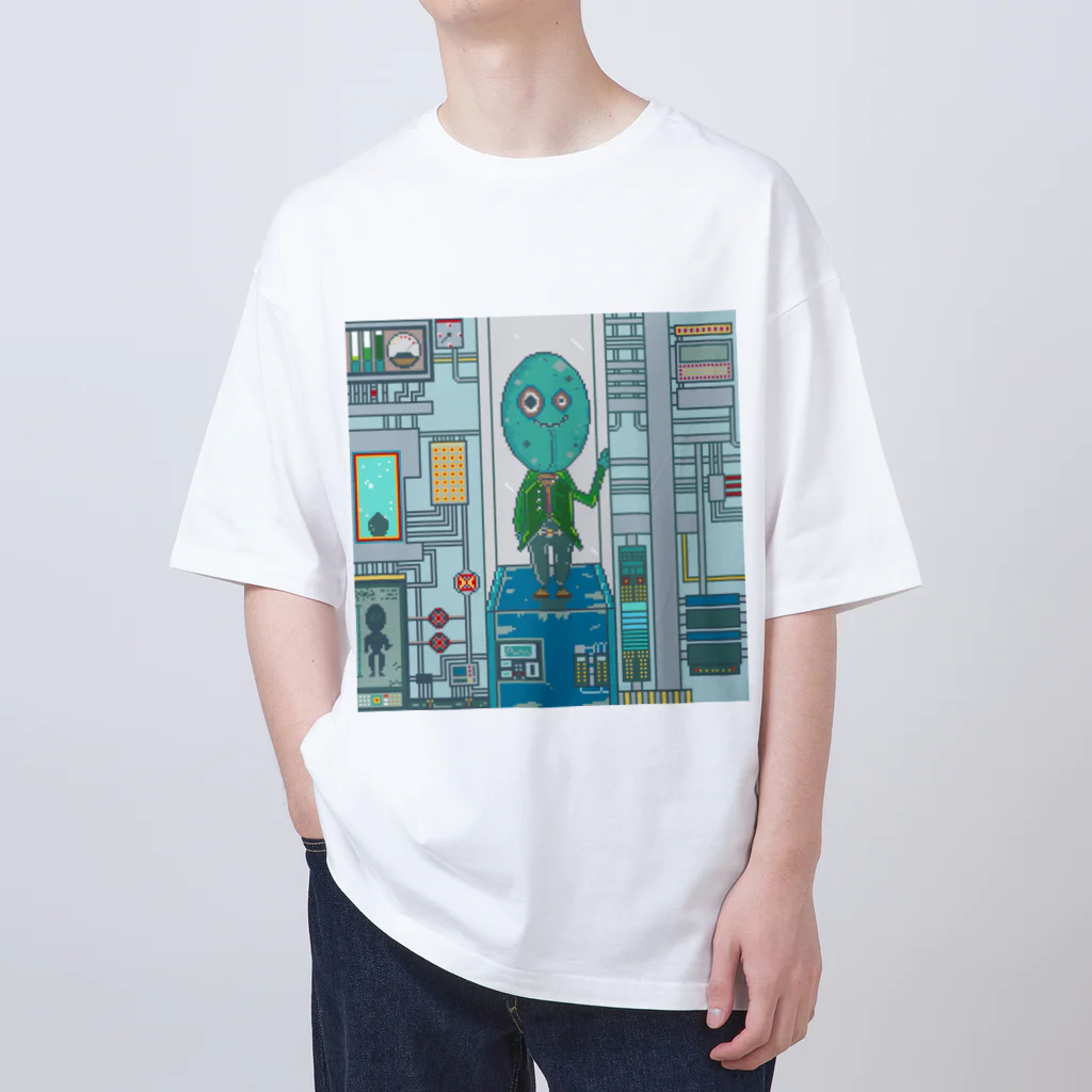 CRAZY WEのウチュウジン Oversized T-Shirt