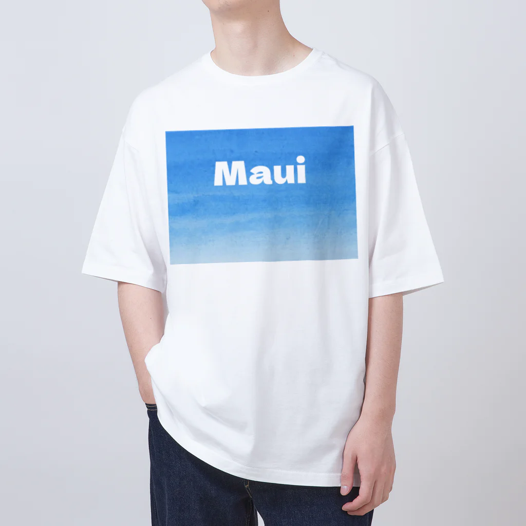 AllBlue-13-のMaui グッズ オーバーサイズTシャツ