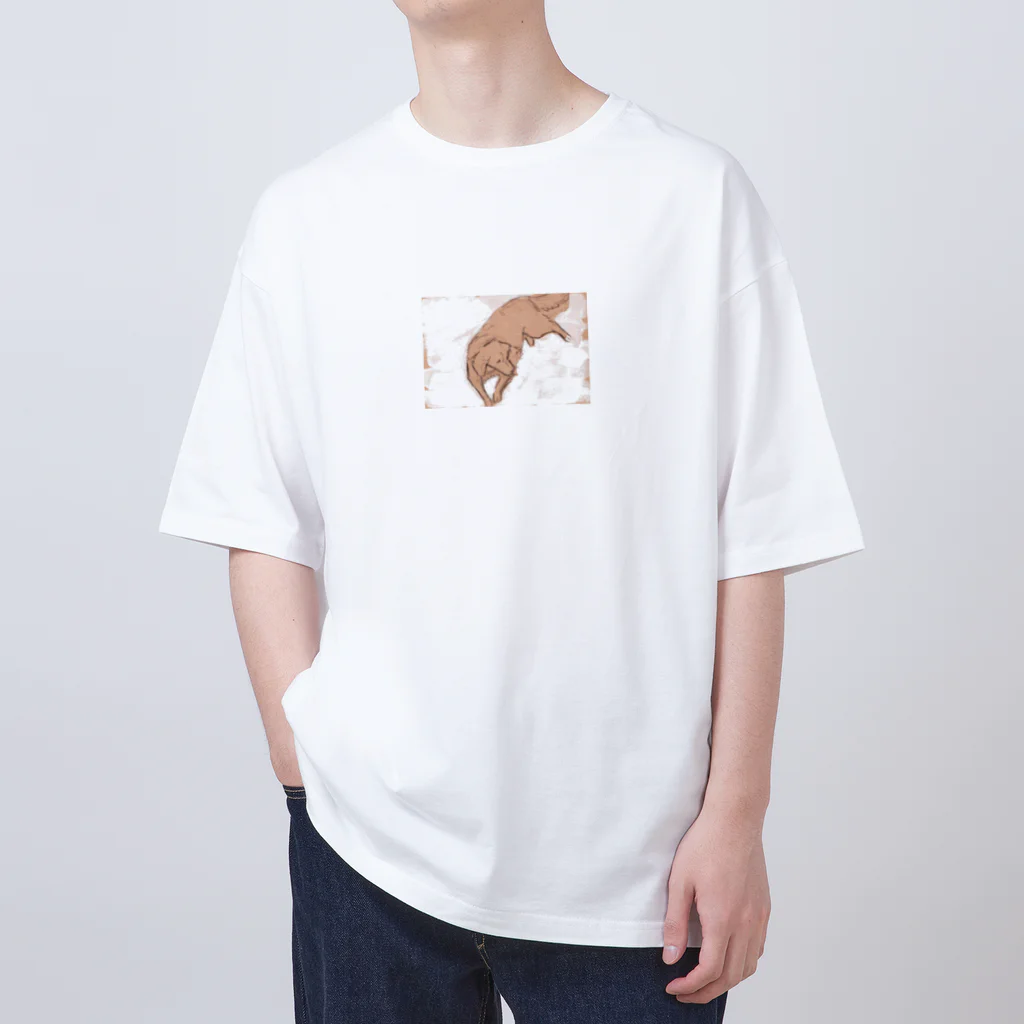 amberの記憶の犬 オーバーサイズTシャツ