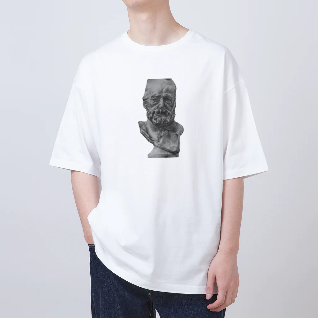 Gosyugiの石膏像 Oversized T-Shirt