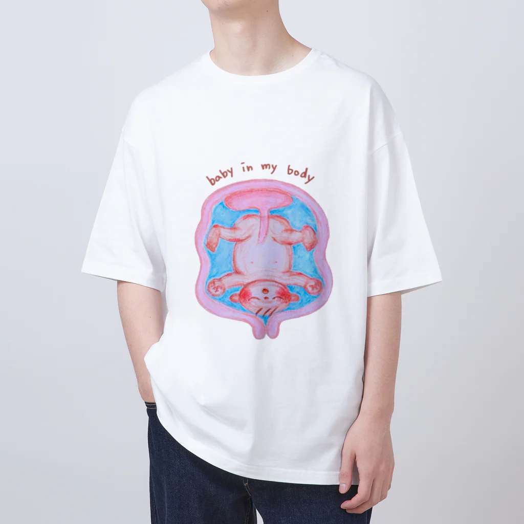 のぐちさきのbaby in my body オーバーサイズTシャツ