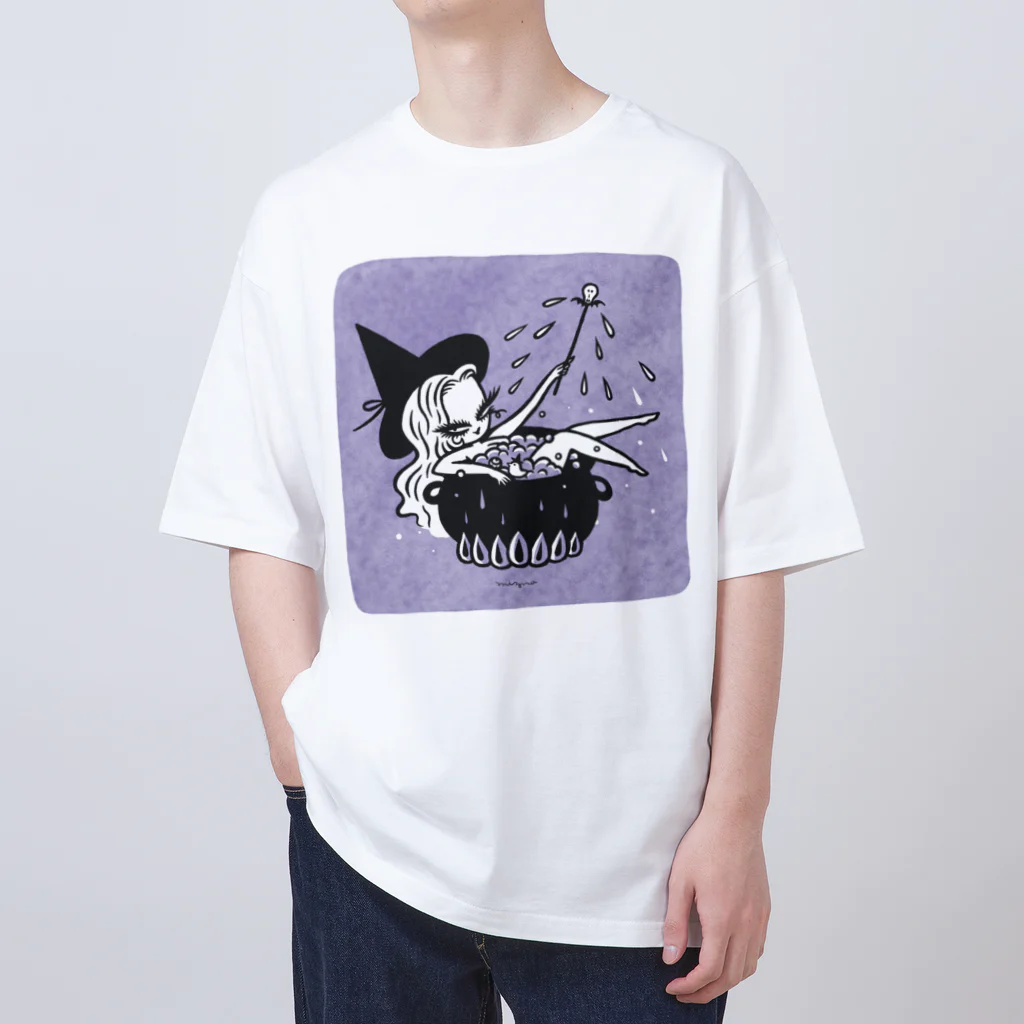 Mizna WadaのBlack Cauldron Oversized T-Shirt