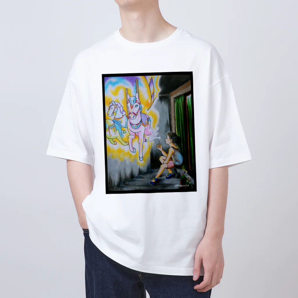 Shimura-mのメリーゴーランド Oversized T-Shirt