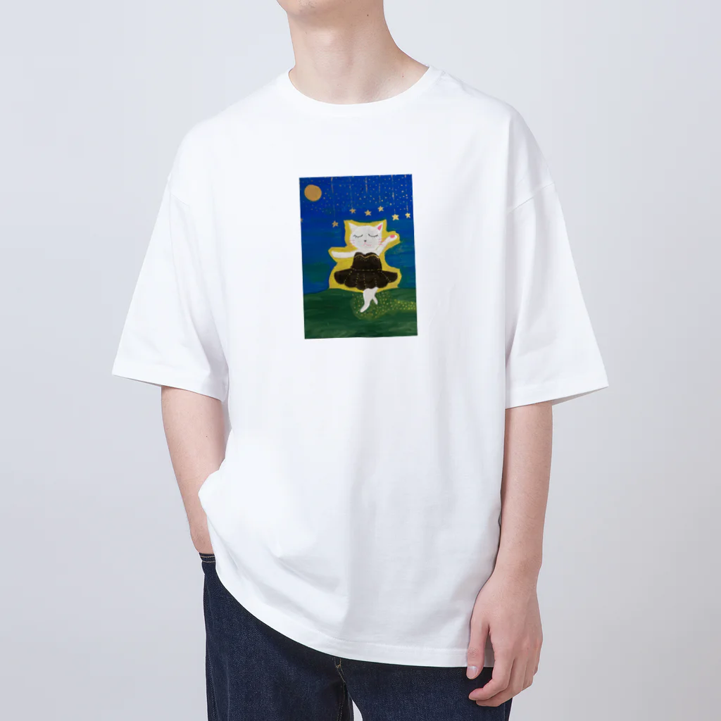 板絵師へしの星降る夜に Oversized T-Shirt