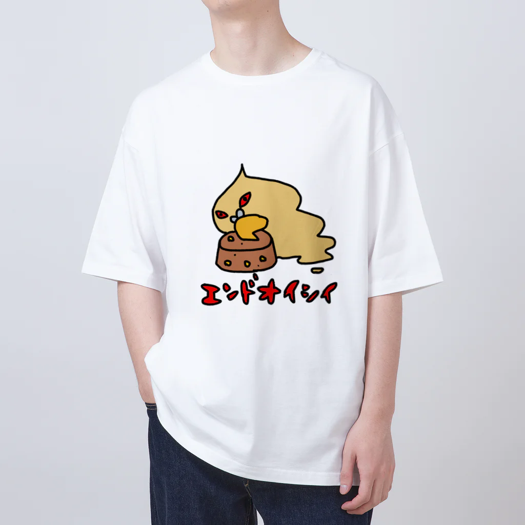 あやしいおばさん くろまめさんのウィンコ（ご乱心） Oversized T-Shirt