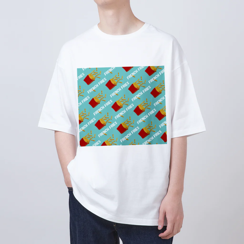 daddy-s_junkfoodsのFRENCH FRIES 02 Oversized T-Shirt