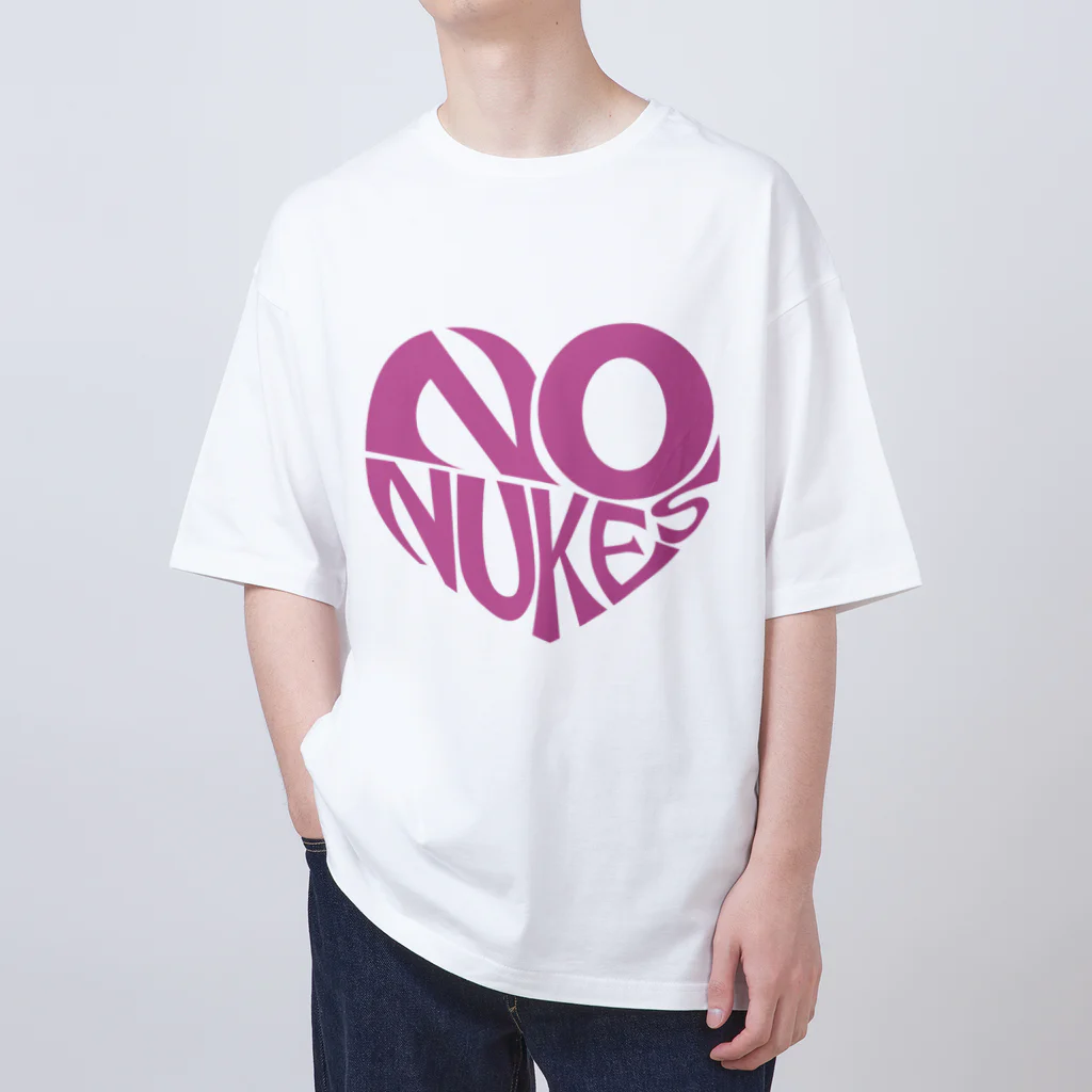 Chou InoのNO NUKES HEART オーバーサイズTシャツ