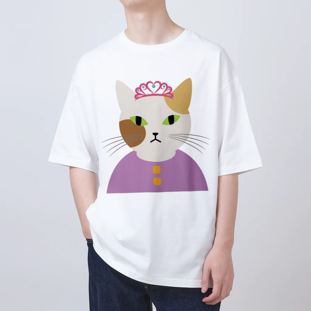 Jarieのネコプリンセス Oversized T-Shirt