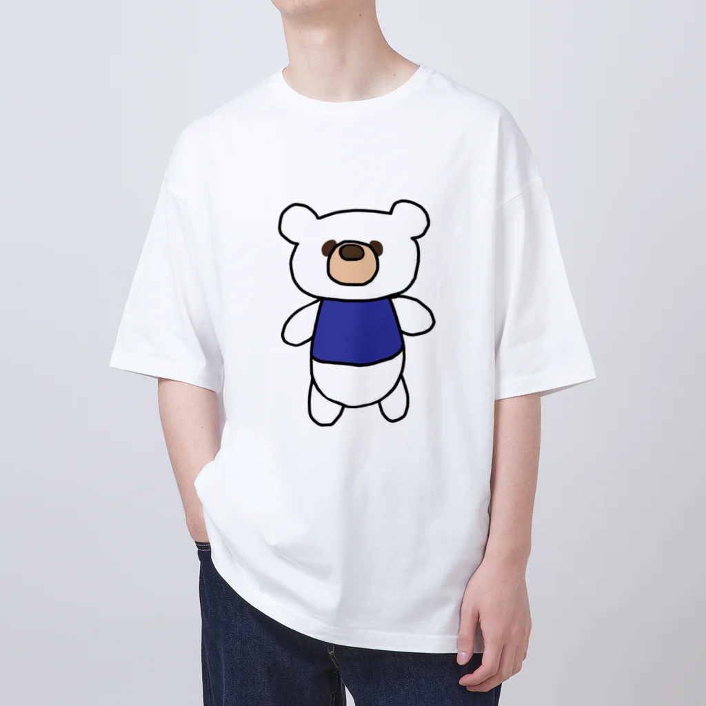 クマのブルくんのクマのブルくん オーバーサイズTシャツ