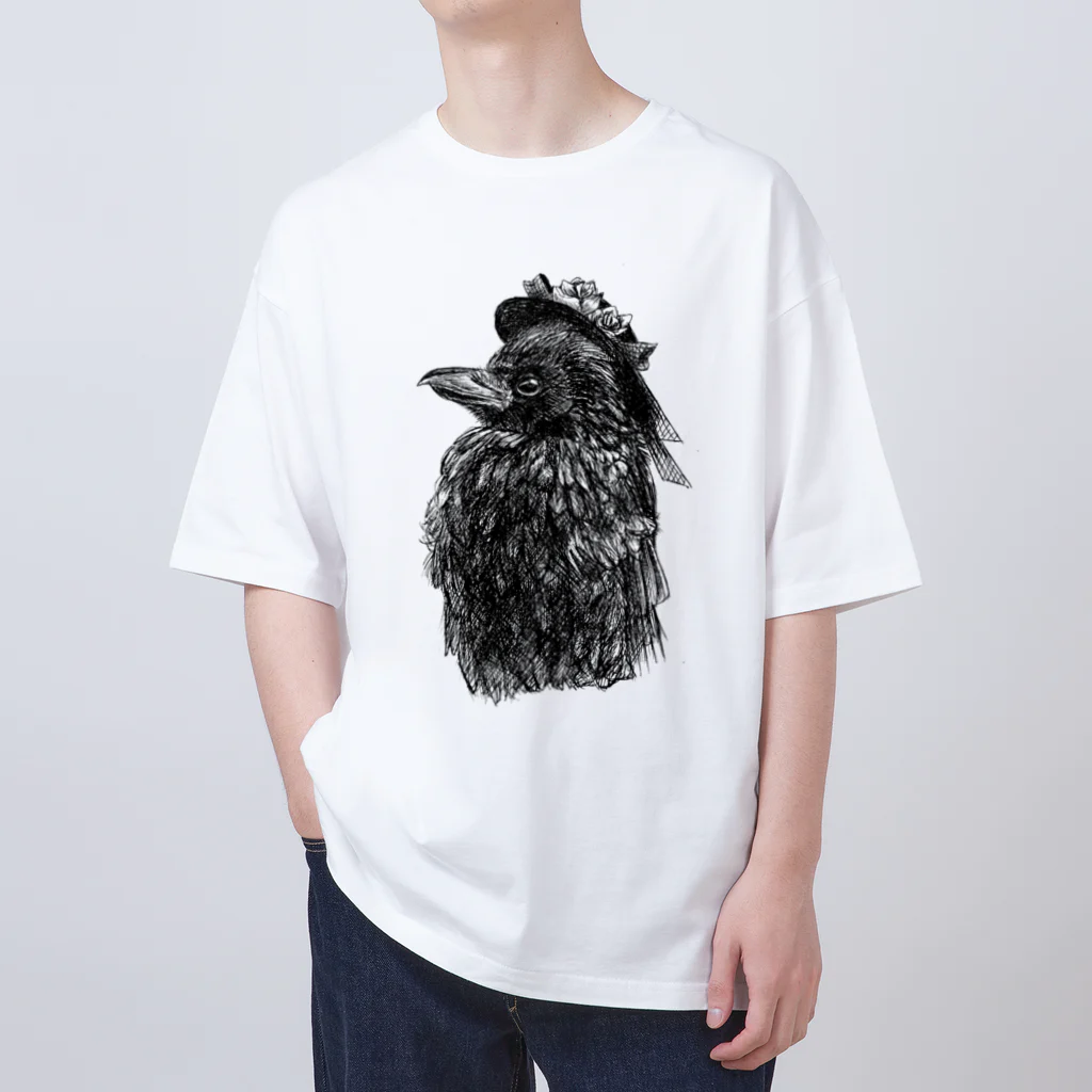 空色の猫-Solairononekoの子ガラス Oversized T-Shirt