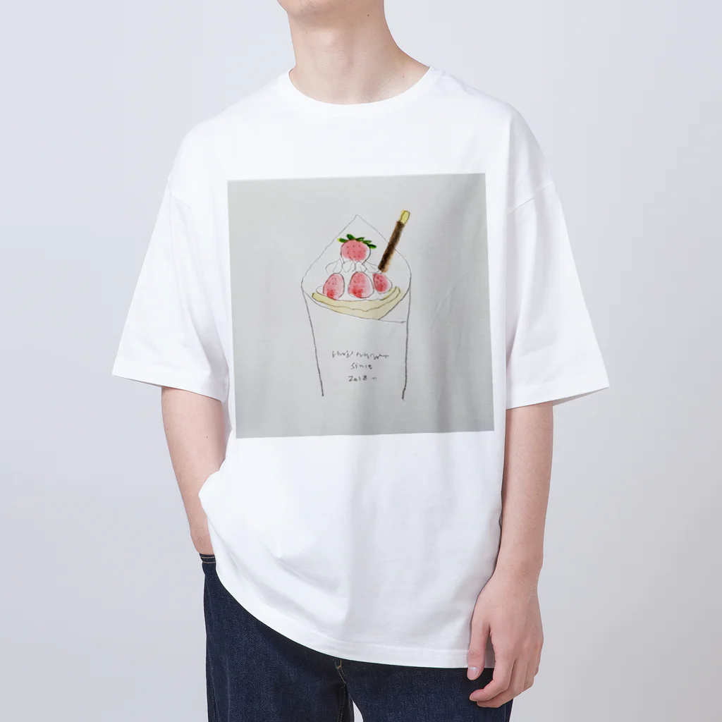 illustratorSHUKOのクレープ Oversized T-Shirt