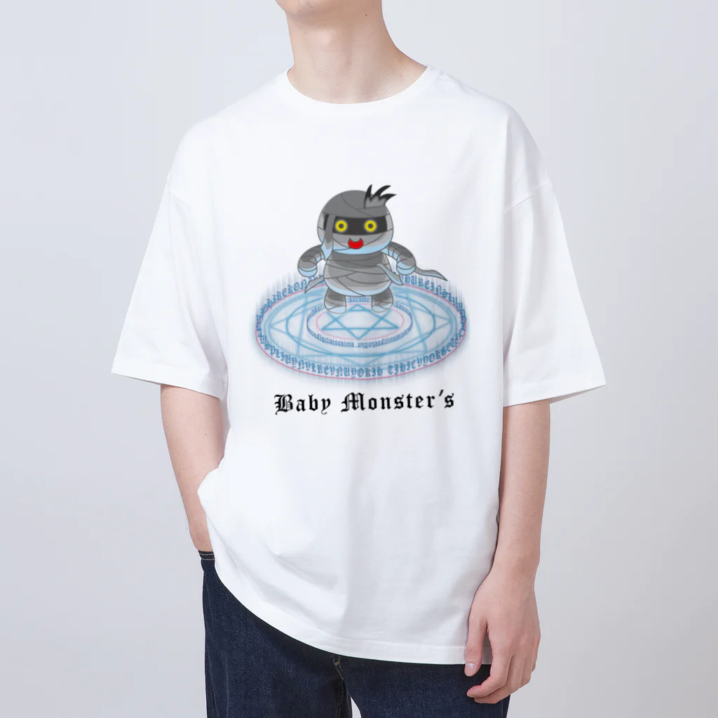 かいほう屋のBaby　Monster’ｓ「ミイラ君」 Oversized T-Shirt