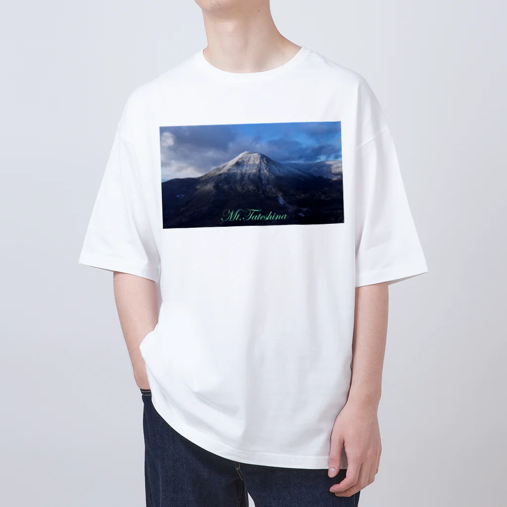 D-aerialのシネマティック蓼科山 Oversized T-Shirt
