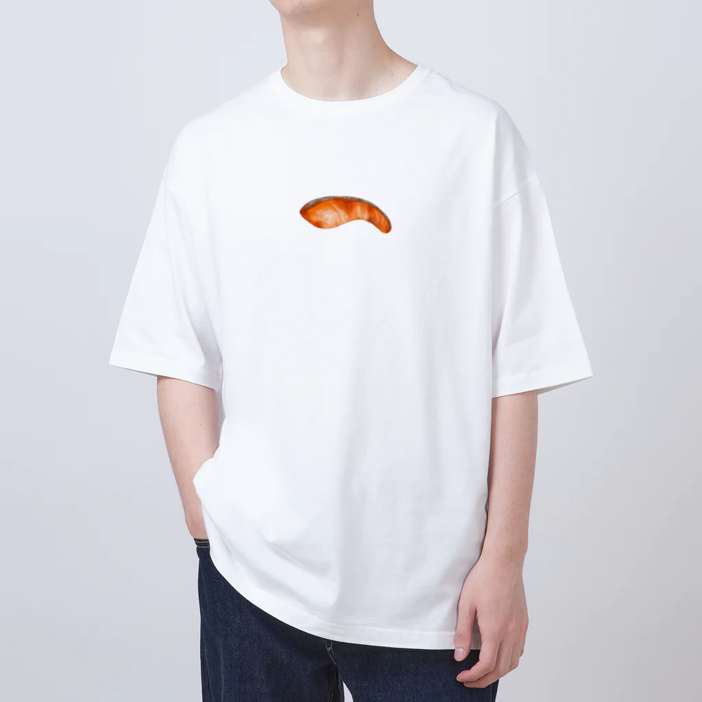 きせついろ販売店の焼鮭 Oversized T-Shirt