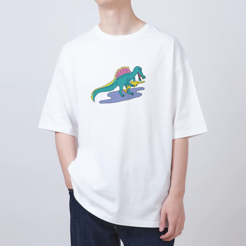 LONESOME TYPE ススのスピノサウルス［3］後期 Oversized T-Shirt