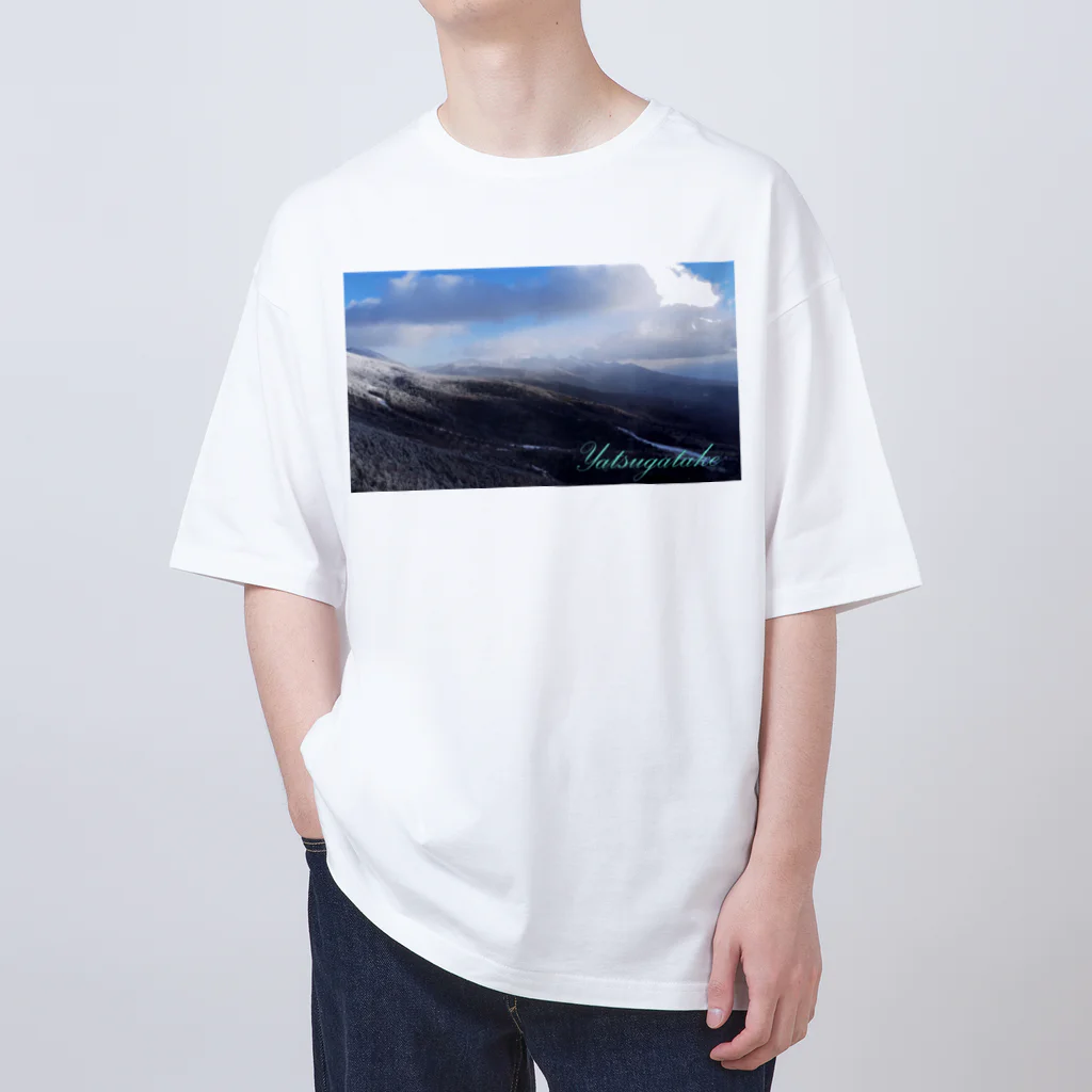 D-aerialの遥かなる八ヶ岳 Oversized T-Shirt