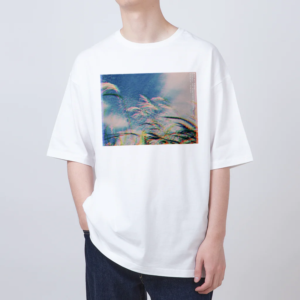 mikoのススキとうろこ雲 オーバーサイズTシャツ