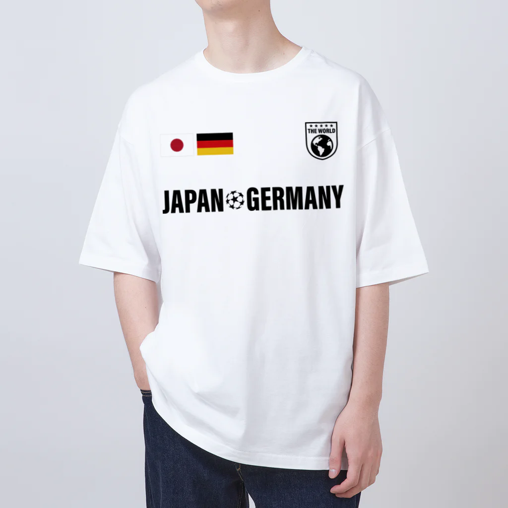 アージーのジャパン・ドイツ オーバーサイズTシャツ