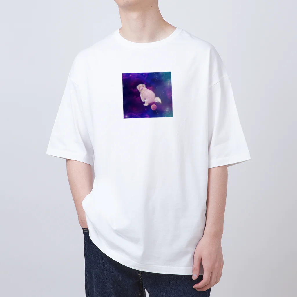 パワータイプの🦷の星生む犬 オーバーサイズTシャツ