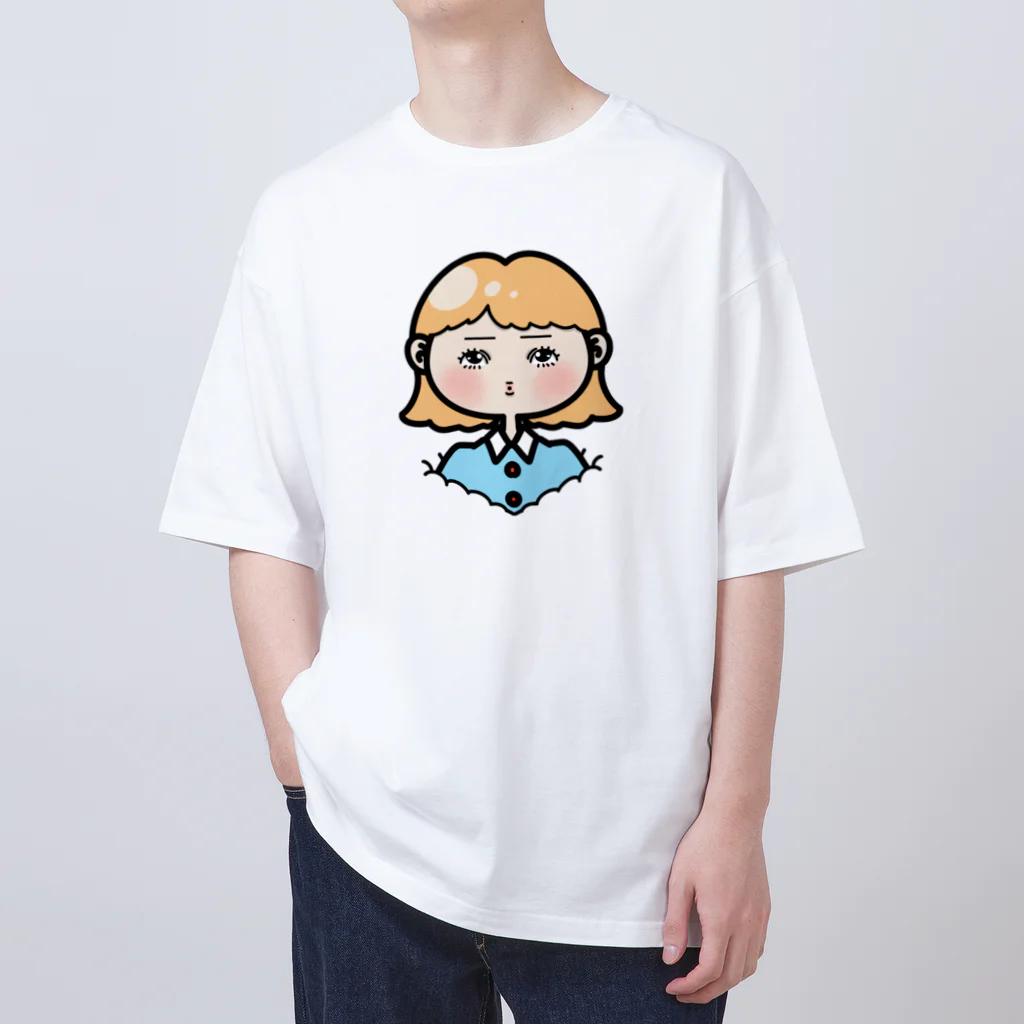 子ヤギさんの上目遣いちゃん Oversized T-Shirt