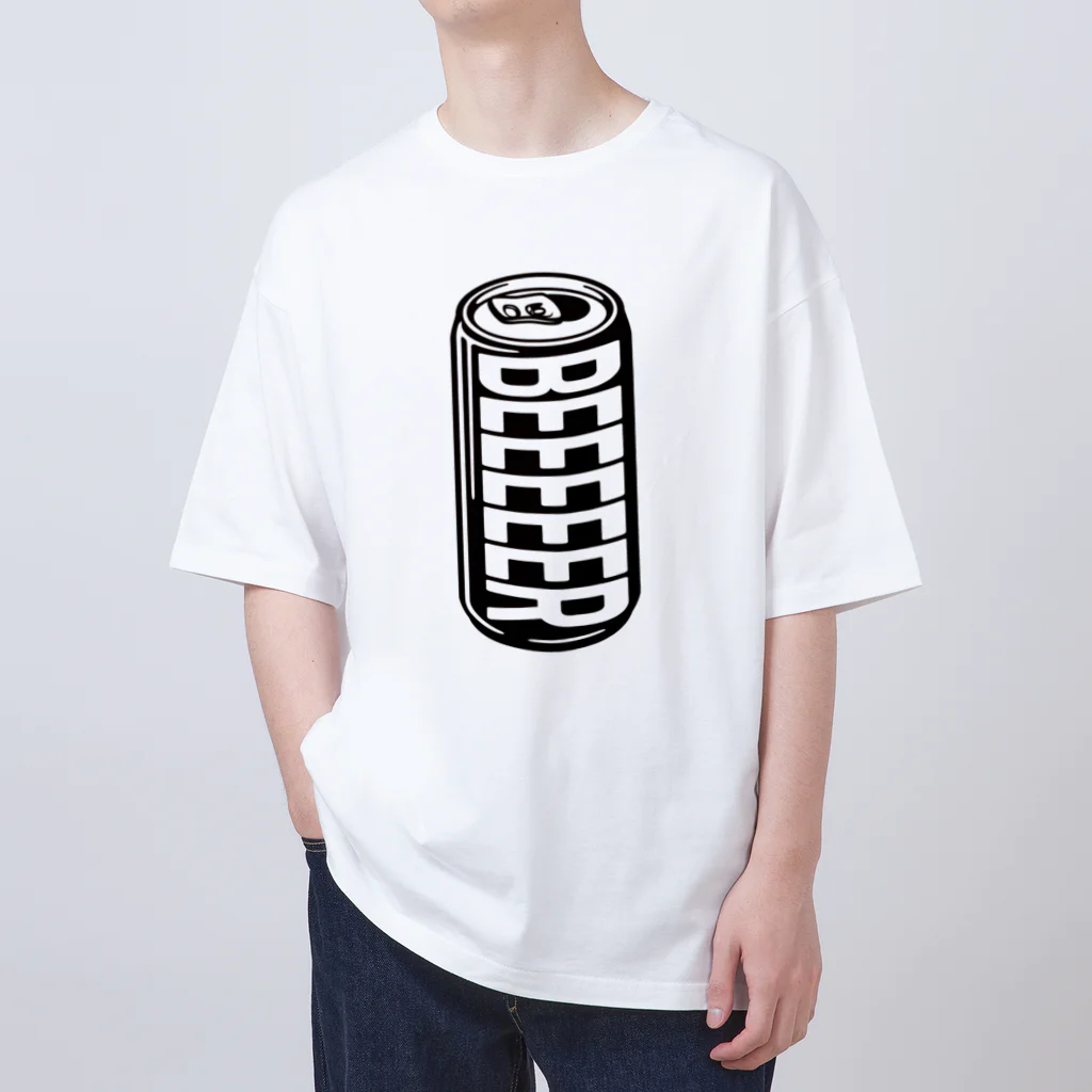 tonikakusakeの缶ビール BEEEEER Oversized T-Shirt