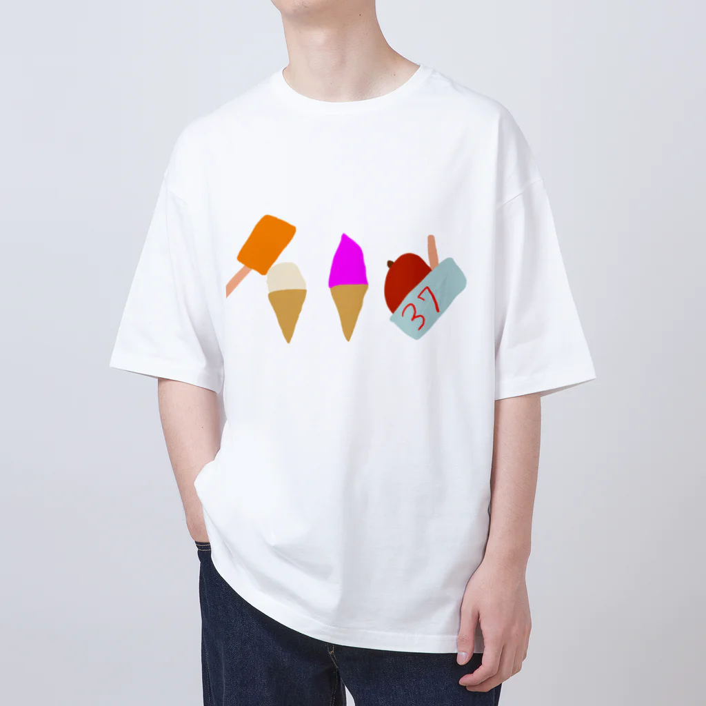 FRUITS CHOPPERのアイス天国 Oversized T-Shirt