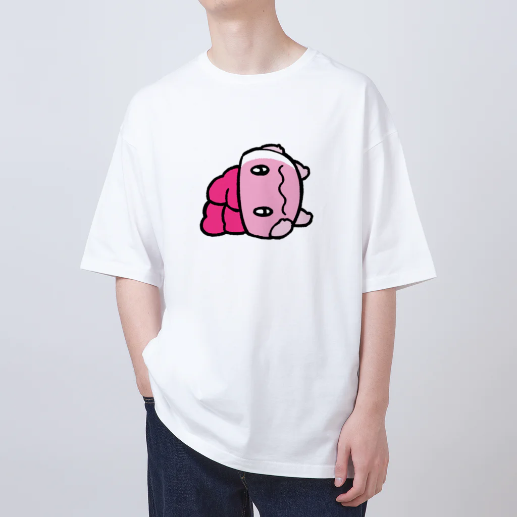 のうみそんのかたむきみそん オーバーサイズTシャツ