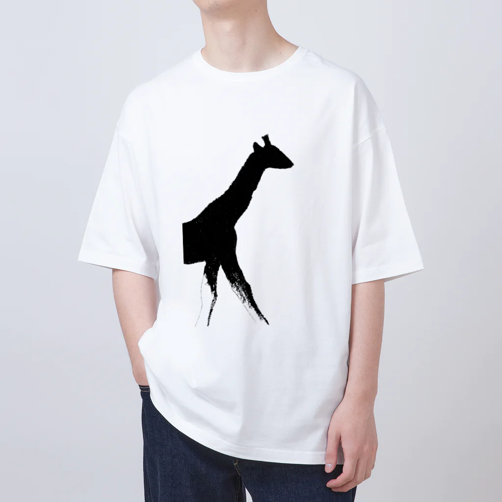 tomorebiのSunlight Giraffe オーバーサイズTシャツ