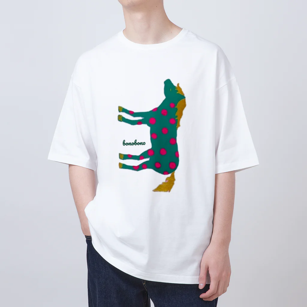 bonocoのLove Horse Oversized T-Shirt