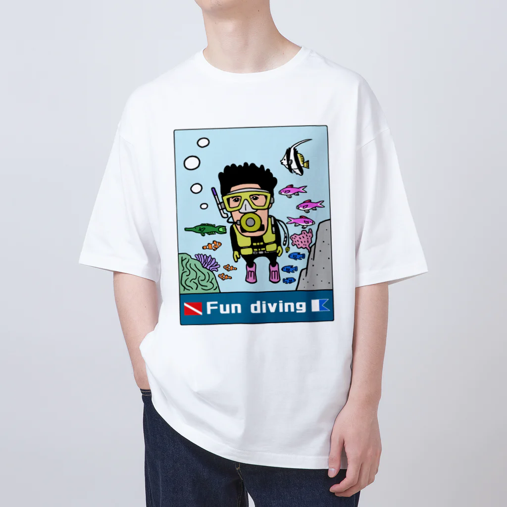 P-STYLEのファンダイビング Oversized T-Shirt