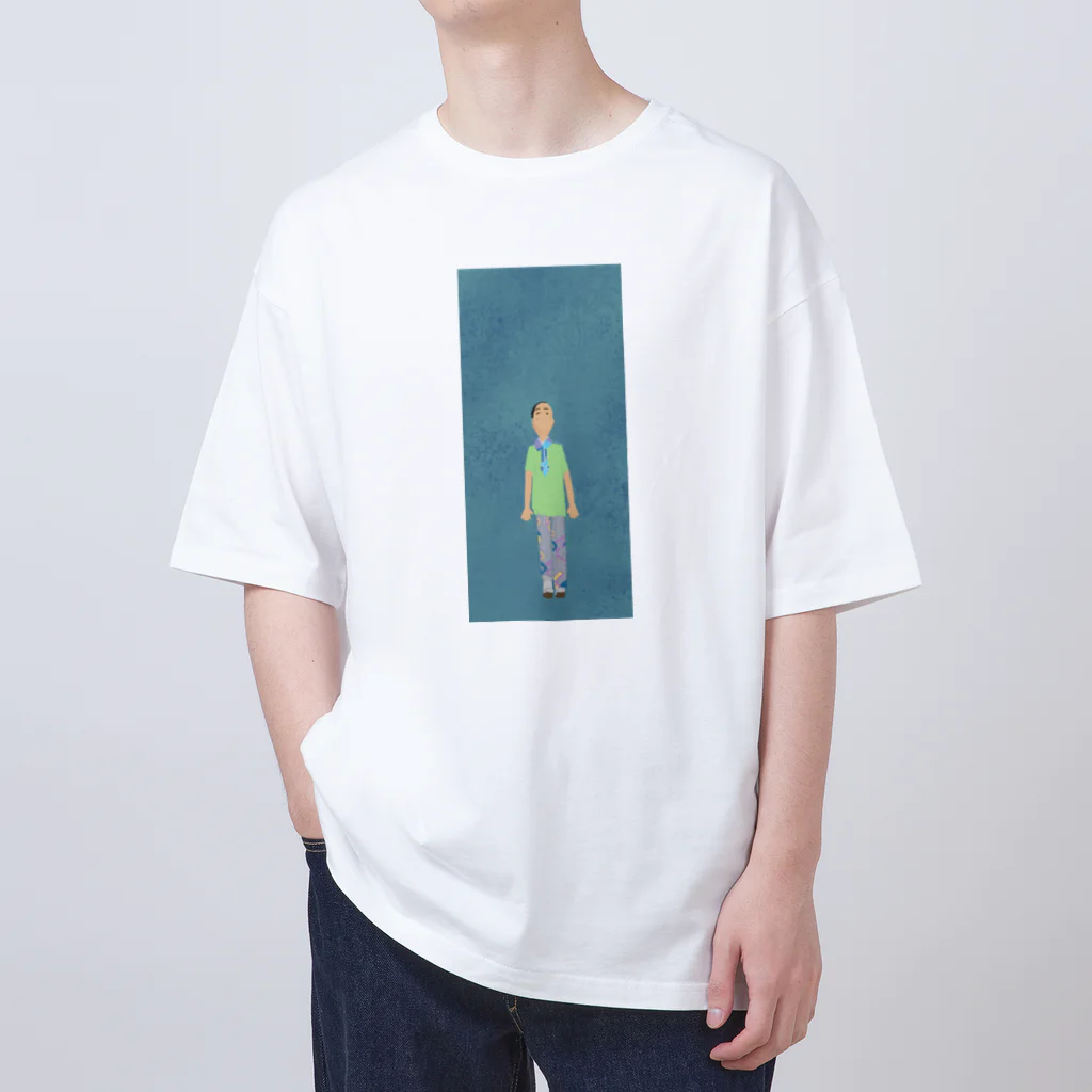 cclinのYoung old man Oversized T-Shirt