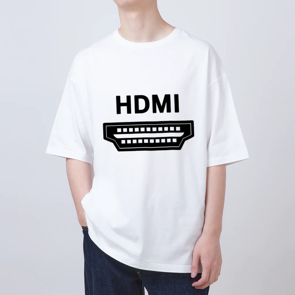文字Tシャツ屋のHDMITシャツ オーバーサイズTシャツ