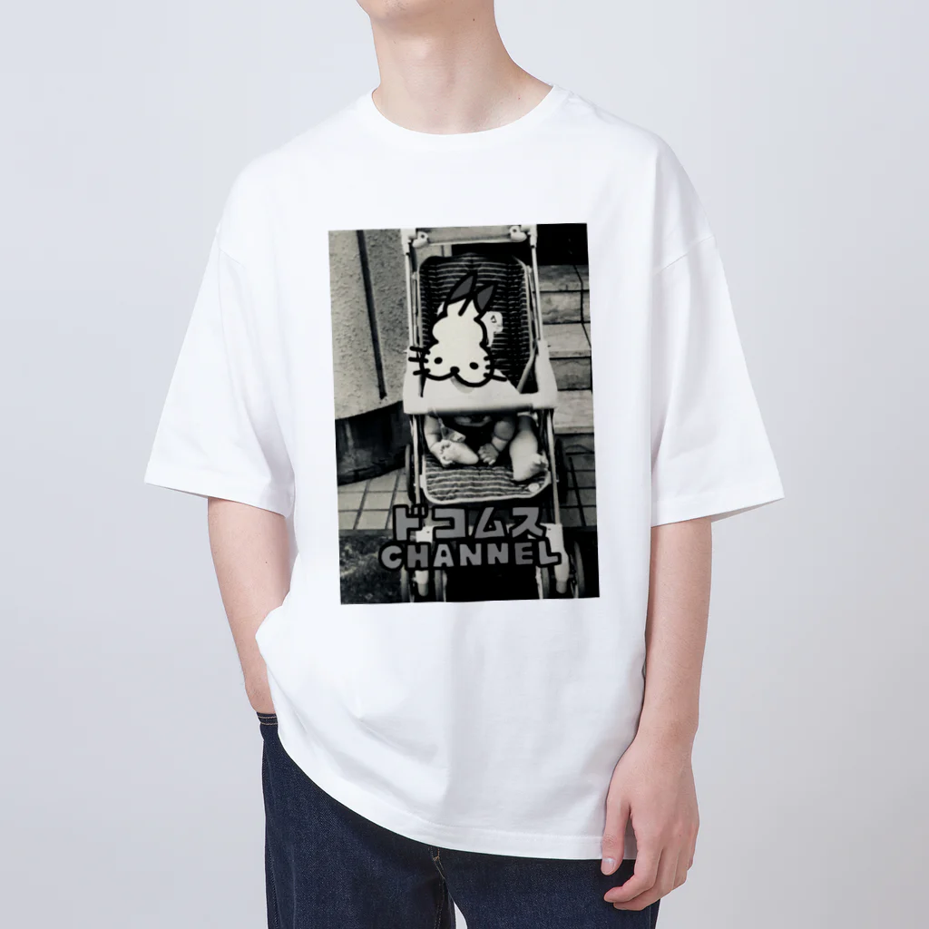 ドコムス刷りのエケチェン Oversized T-Shirt