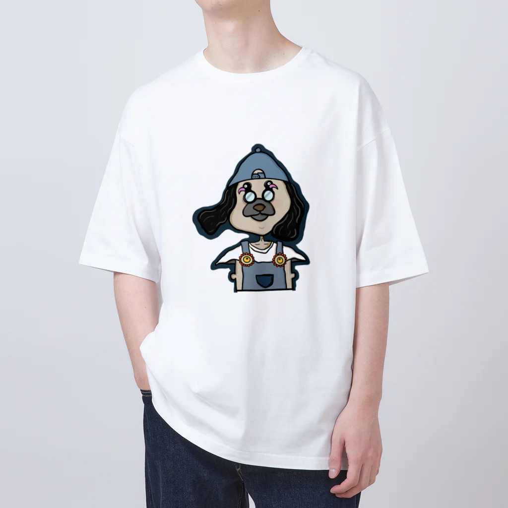 Colorful fam EarthのRAFIKI DOG オーバーサイズTシャツ