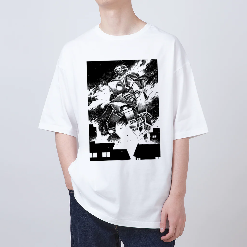 iwakunikogyoの鉄神01 Oversized T-Shirt