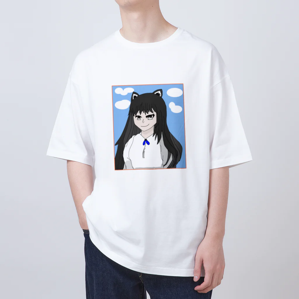 Atupiの擬人化 オーバーサイズTシャツ