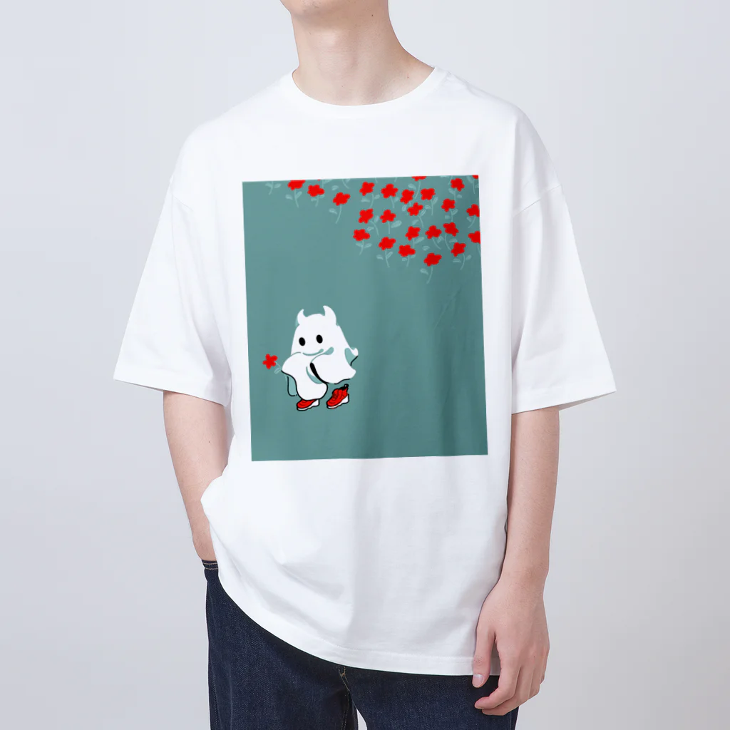 キョムノのキョムノ君　花のおみやげ オーバーサイズTシャツ