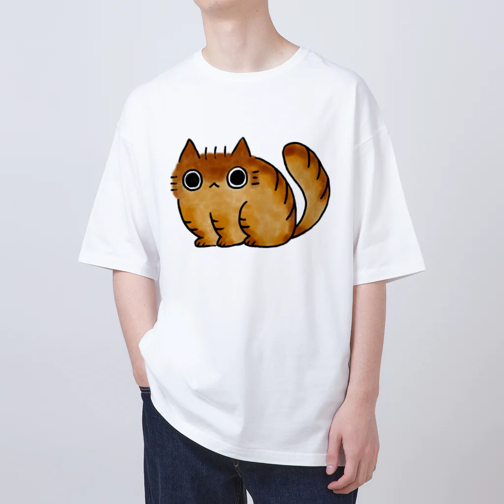 花萌ねねこのくりーむぱんねこ Oversized T-Shirt