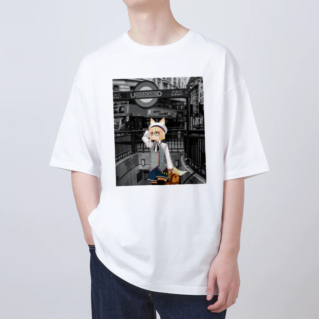 ♛ Tokikaze ♛のExploring London with Tokikaze 2 (Mono) オーバーサイズTシャツ