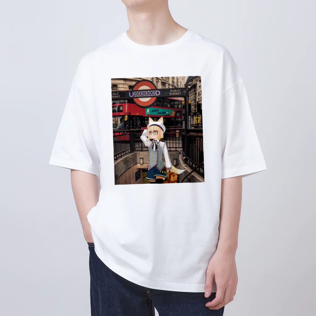 ♛ Tokikaze ♛のExploring London with Tokikaze 2 (Color) オーバーサイズTシャツ