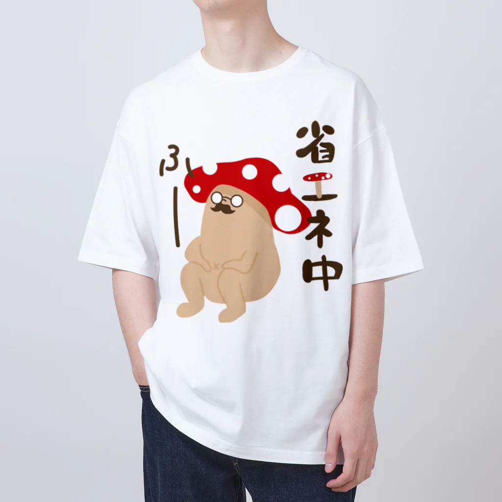 kinoko_ojisanの省エネ Oversized T-Shirt