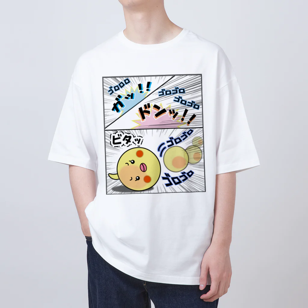 かいほう屋のマヨ「ゴロゴロ」オノマトペ オーバーサイズTシャツ